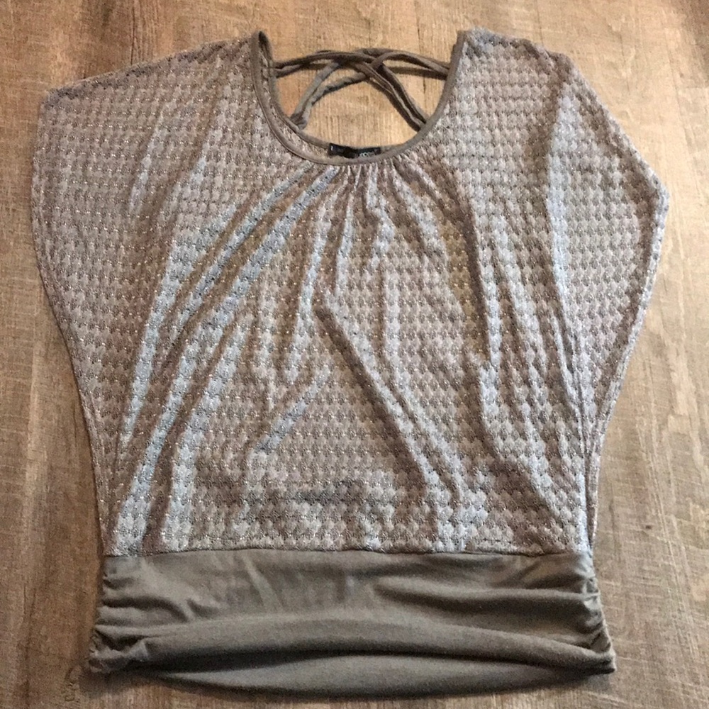 Simi sparkle top for leggings